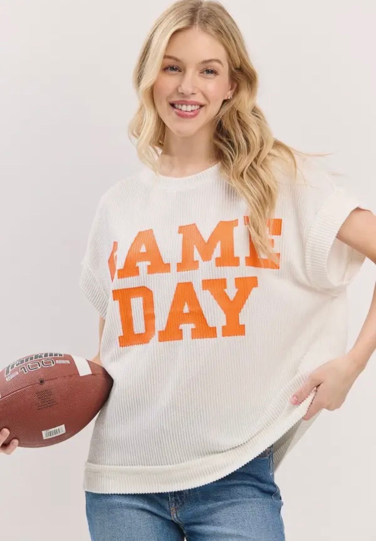 S26 Game Day Ribbed Top