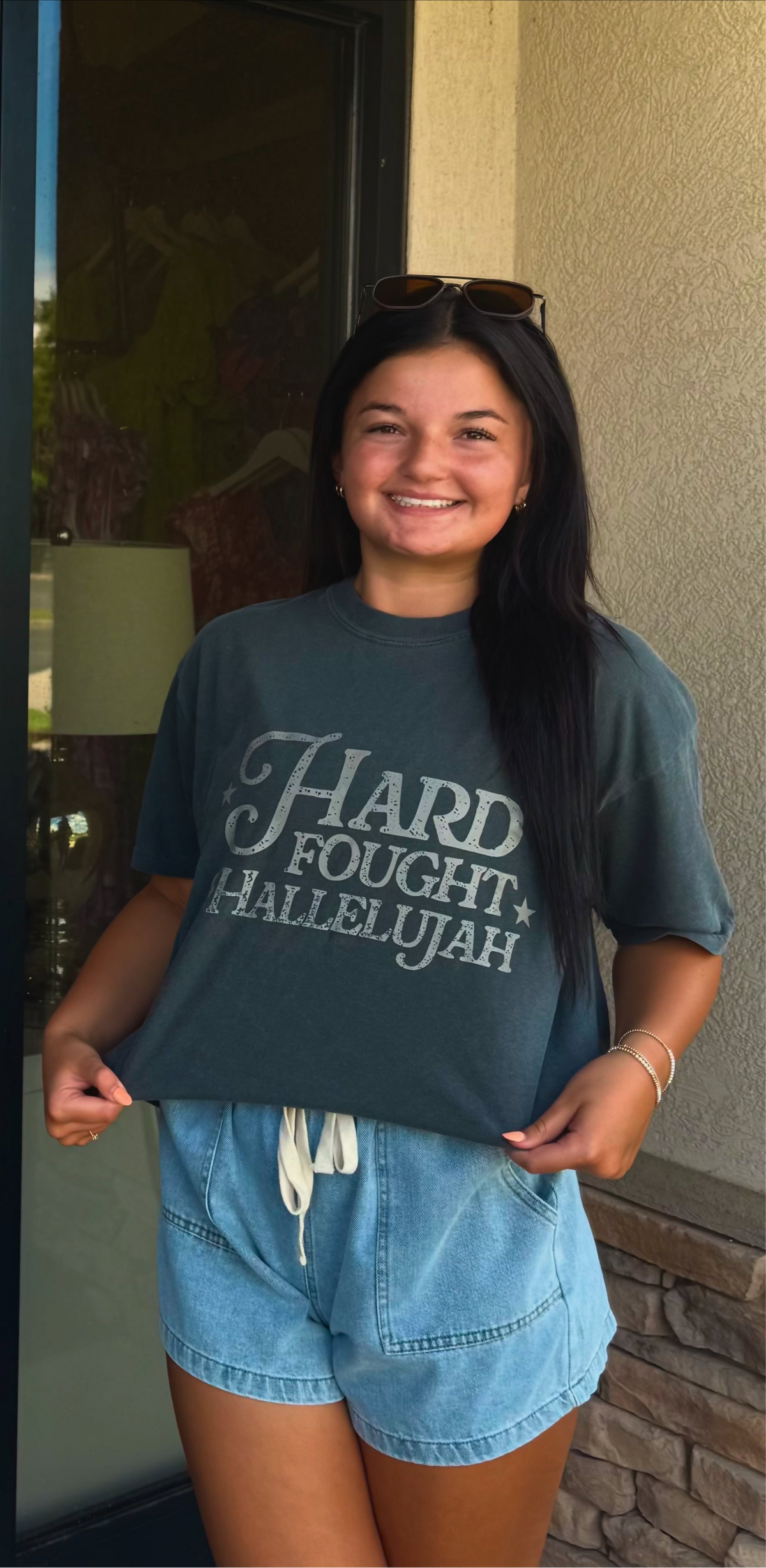 SU25 Hard Fought Hallelujah Tee