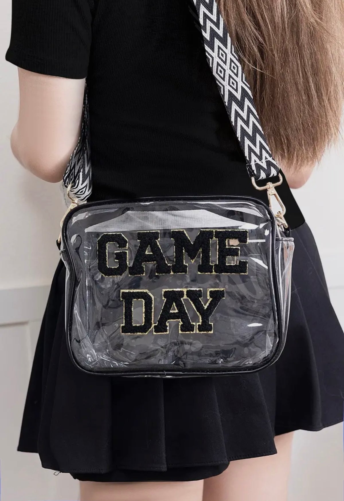 SU25 Gameday Clear Crossbody Bag