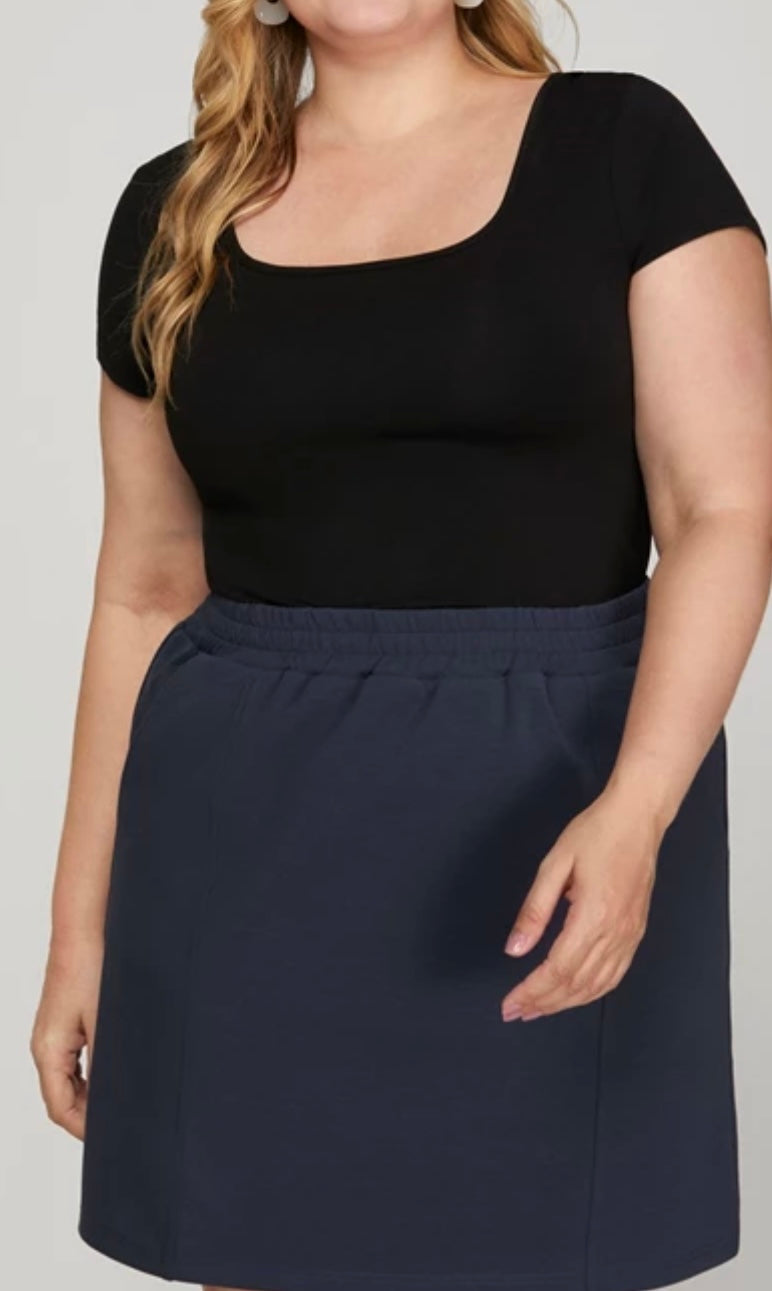 W25 S&S Plus Navy Scuba Skirt