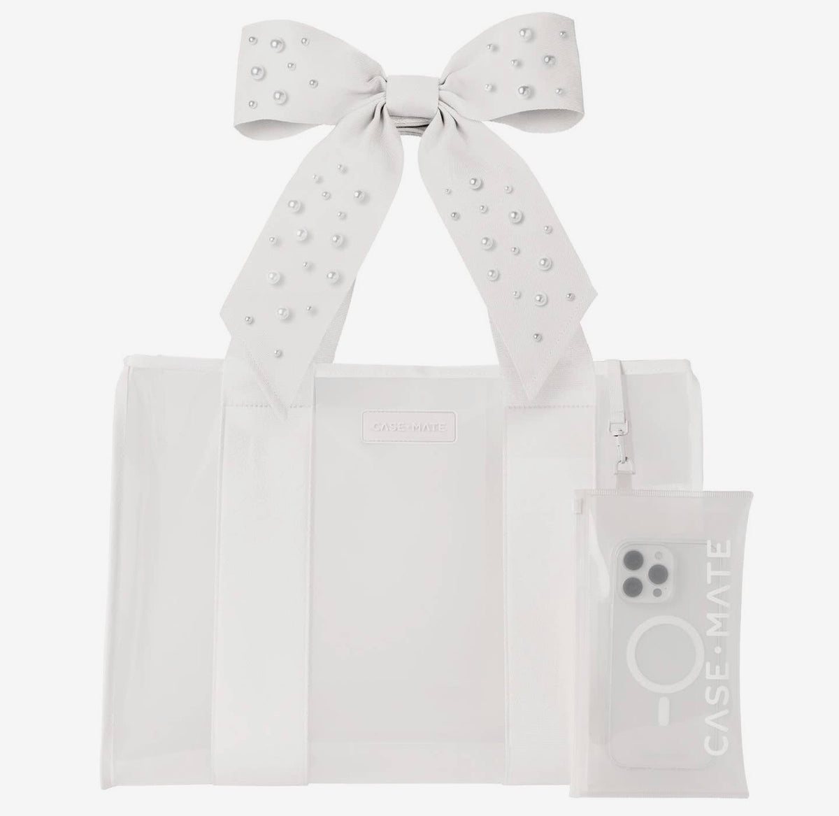S26 Case Mate Ivory Pearl Jelly Tote