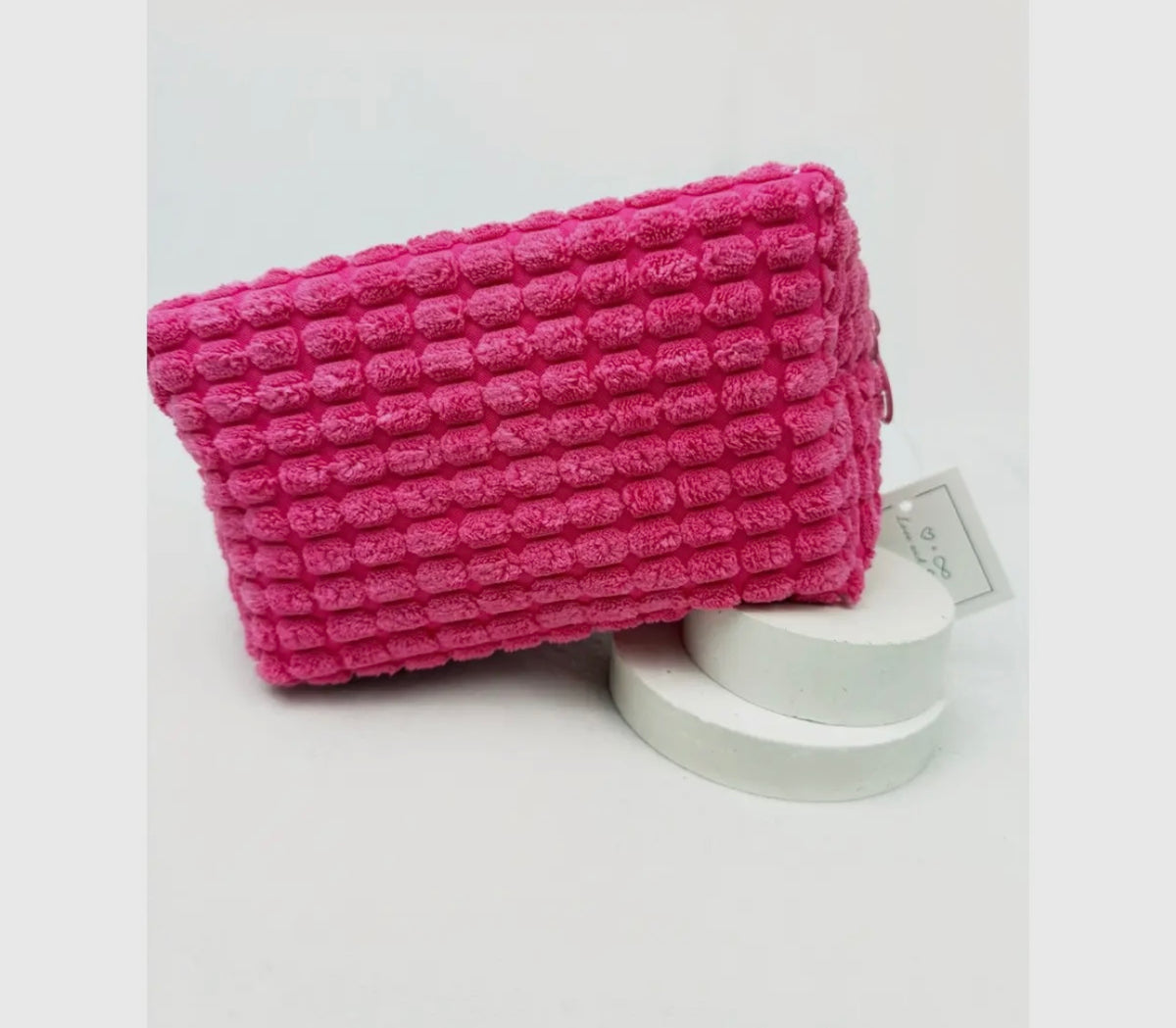 W25 L&R Hot Pink Cosmetic Bag