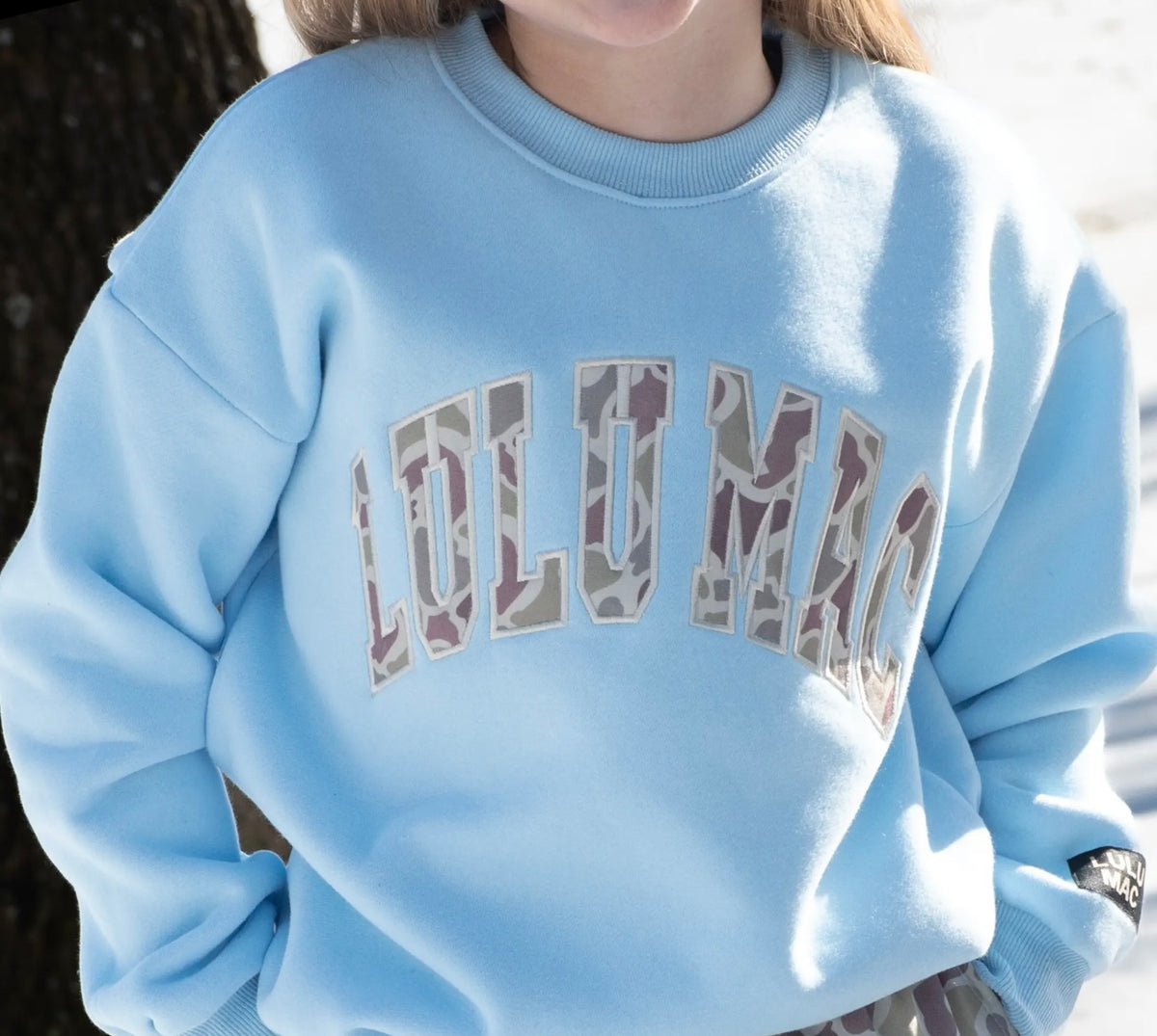 SU26 LuluMac Youth Blue Camo