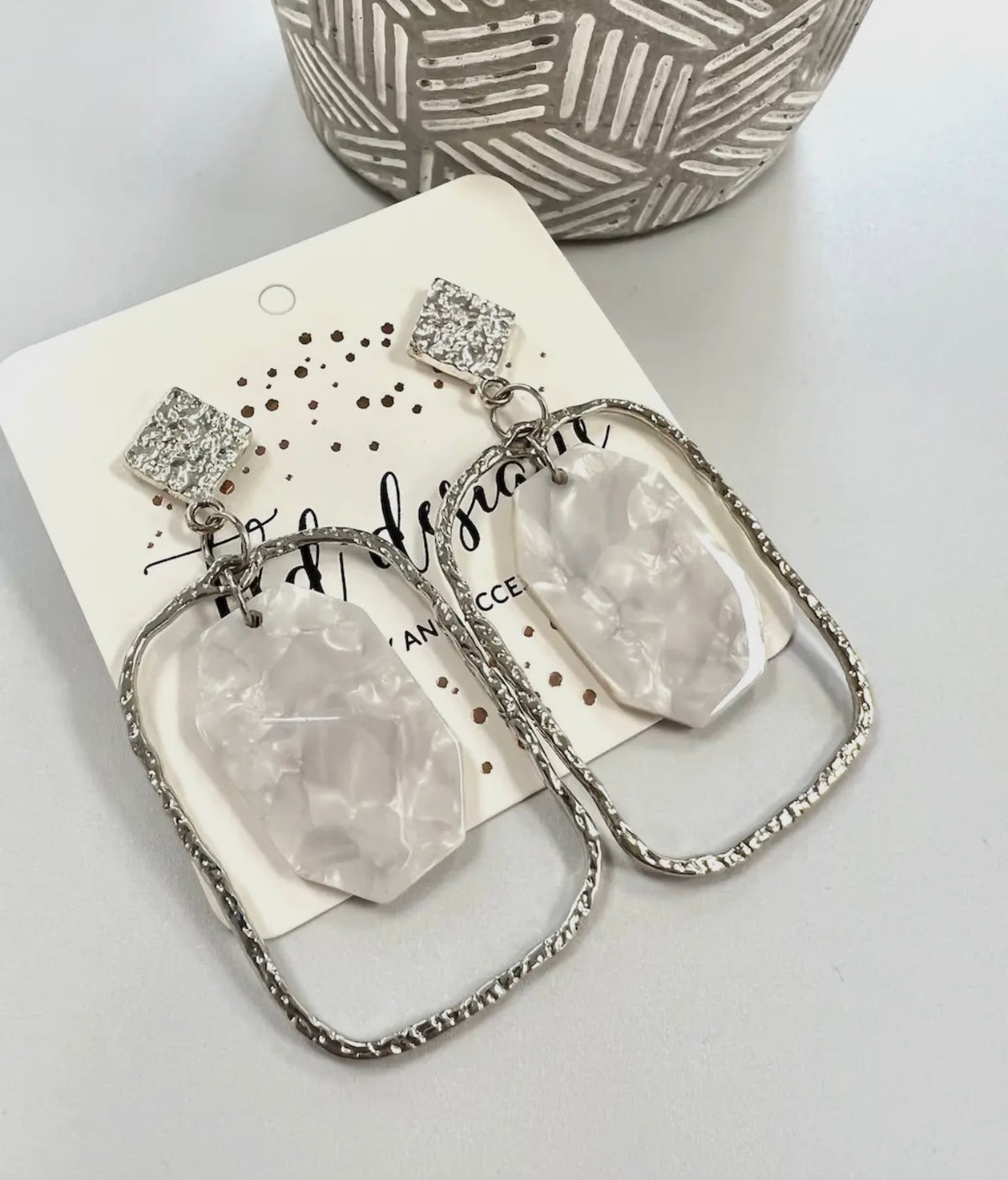 SU25 Silver Meg’s Earrings