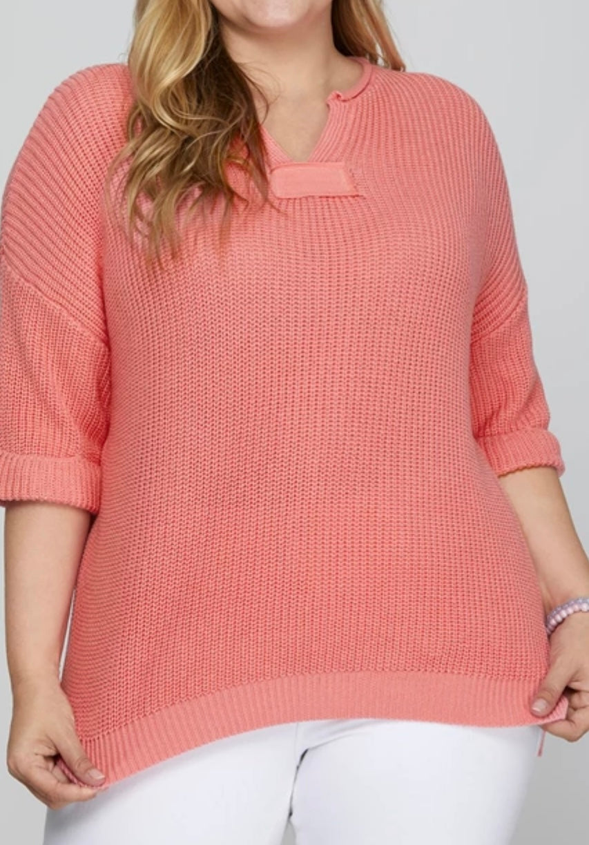 W25 S&S Plus Rose Sweater