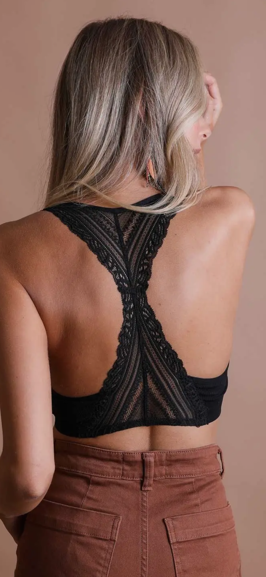 W25 Leto Black Bralette