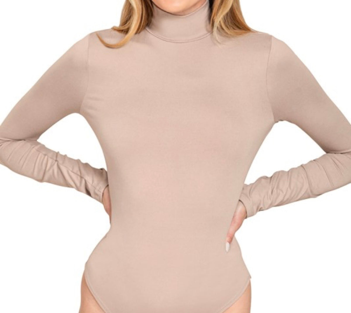 F25 Z Mock Neck LS Bodysuit