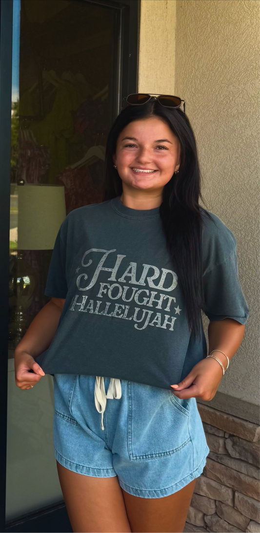 SU25 Hard Fought Hallelujah Tee