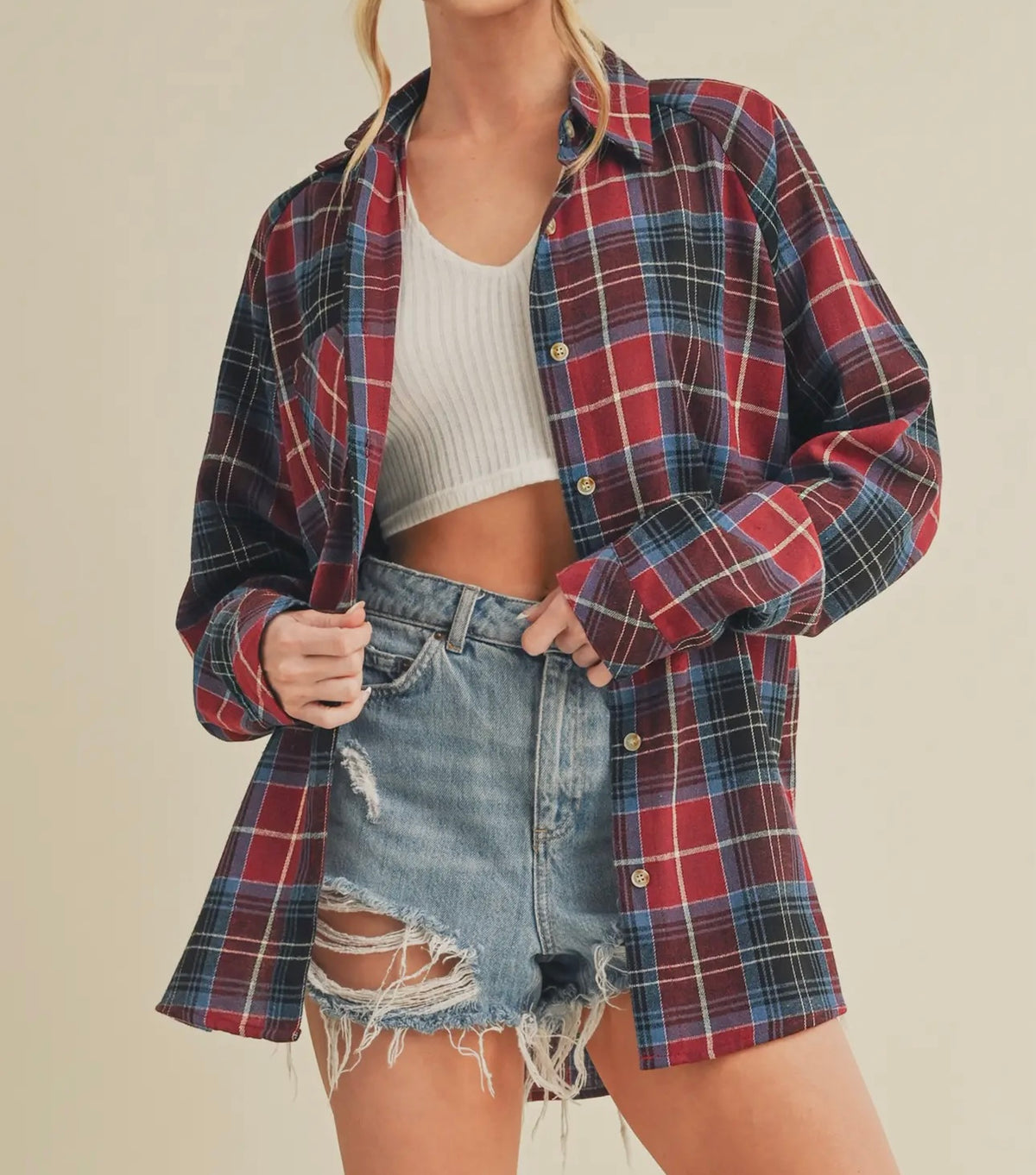 SU25 Aemi+Co Red Flannel