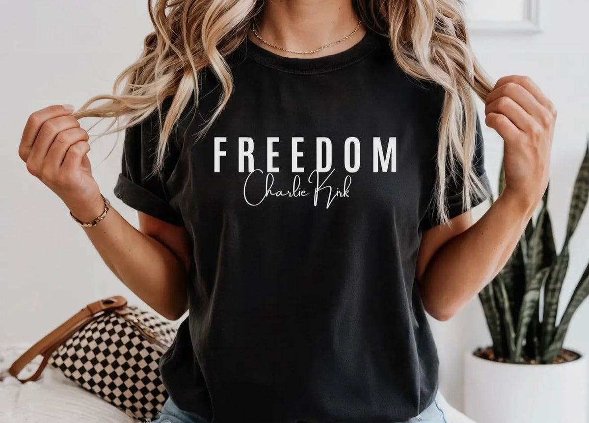 F25 Charlie Kirk T-Shirts