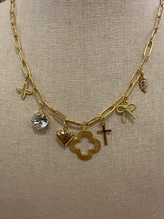 SU25 O’Lolly Quatrefoil Charm Necklace