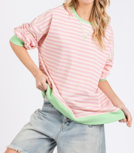 SU25 Sewn+Seen Cream/Pink SS