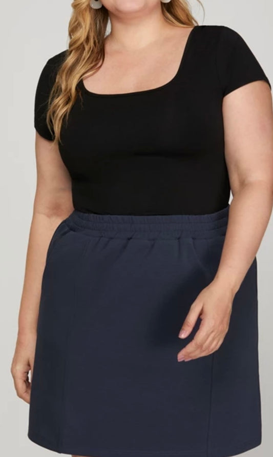W25 S&S Plus Navy Scuba Skirt