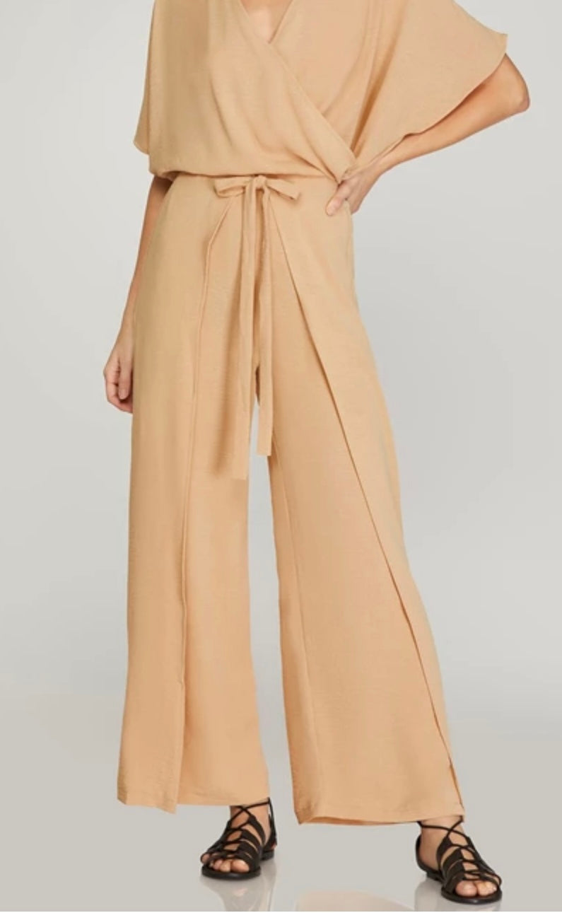 S25 S+S Taupe Wrap Pants