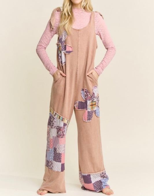 F25 J.Her Daisy Patchwork Jumpsuit