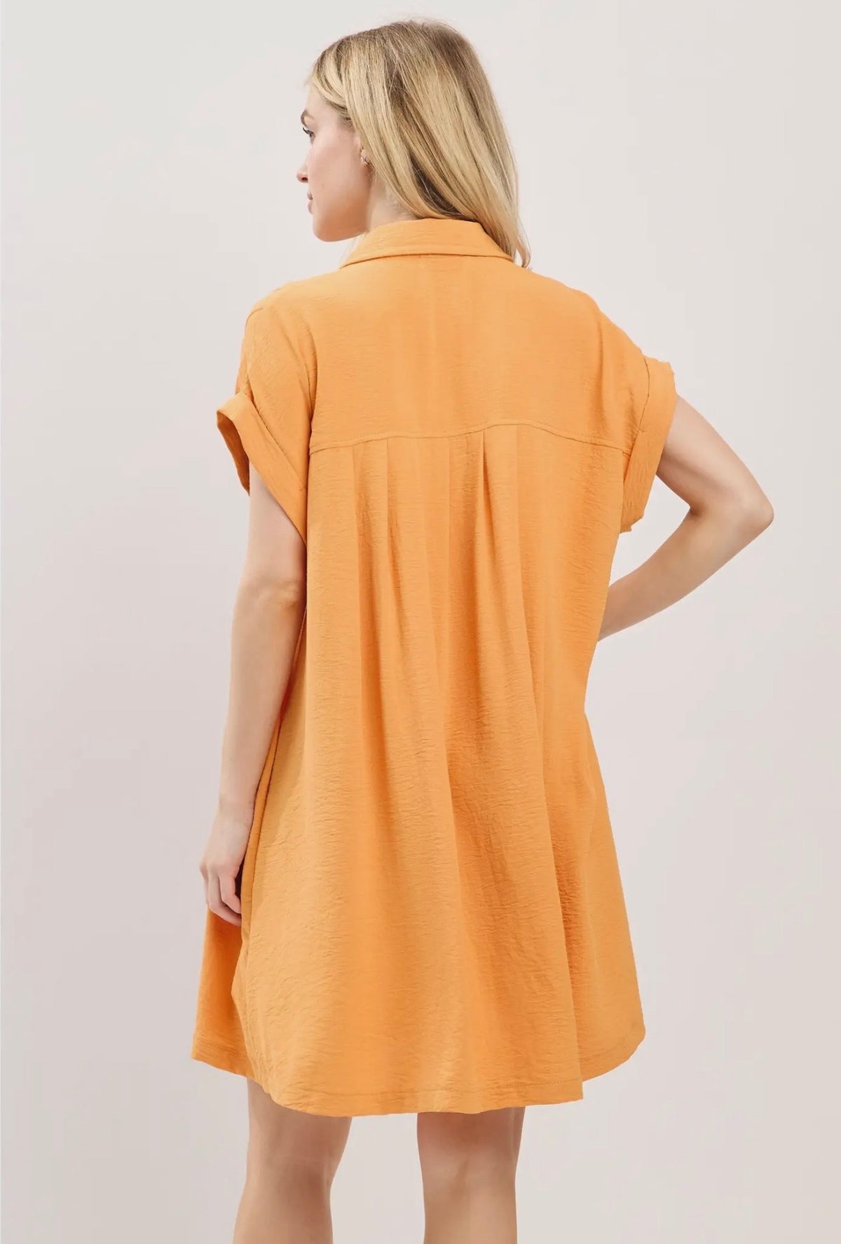 S26 Button Front Shirt Dress