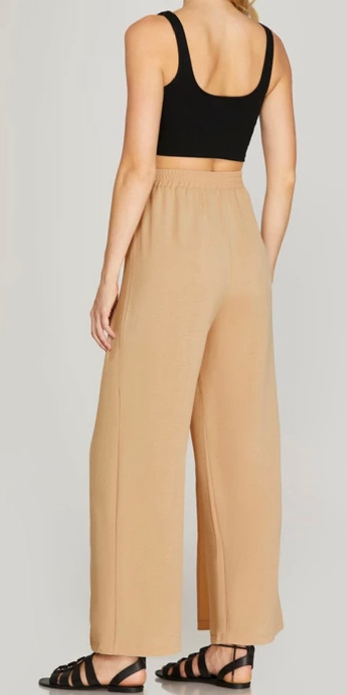 S25 S+S Taupe Wrap Pants